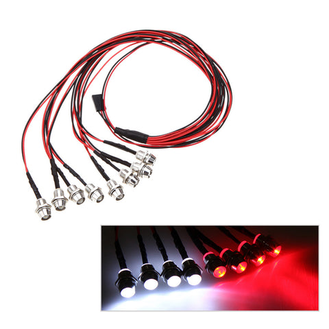 8 LED Drone Upgrade Parts