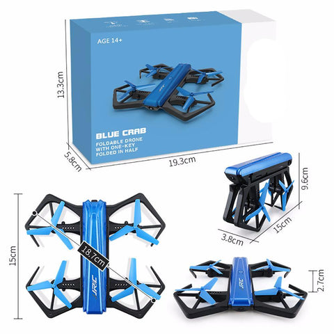 Folded Photography Quadcopter Drones